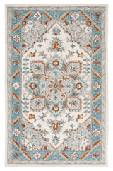 Safavieh Metro Met352M Ivory/Blue Rug.