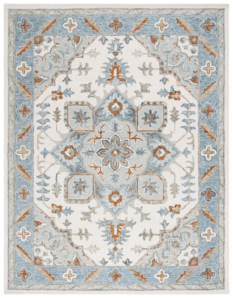 Safavieh Metro Met352M Ivory/Blue Rug.