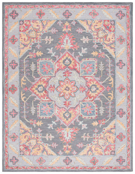Safavieh Metro Met352P Grey/Rust Rug.