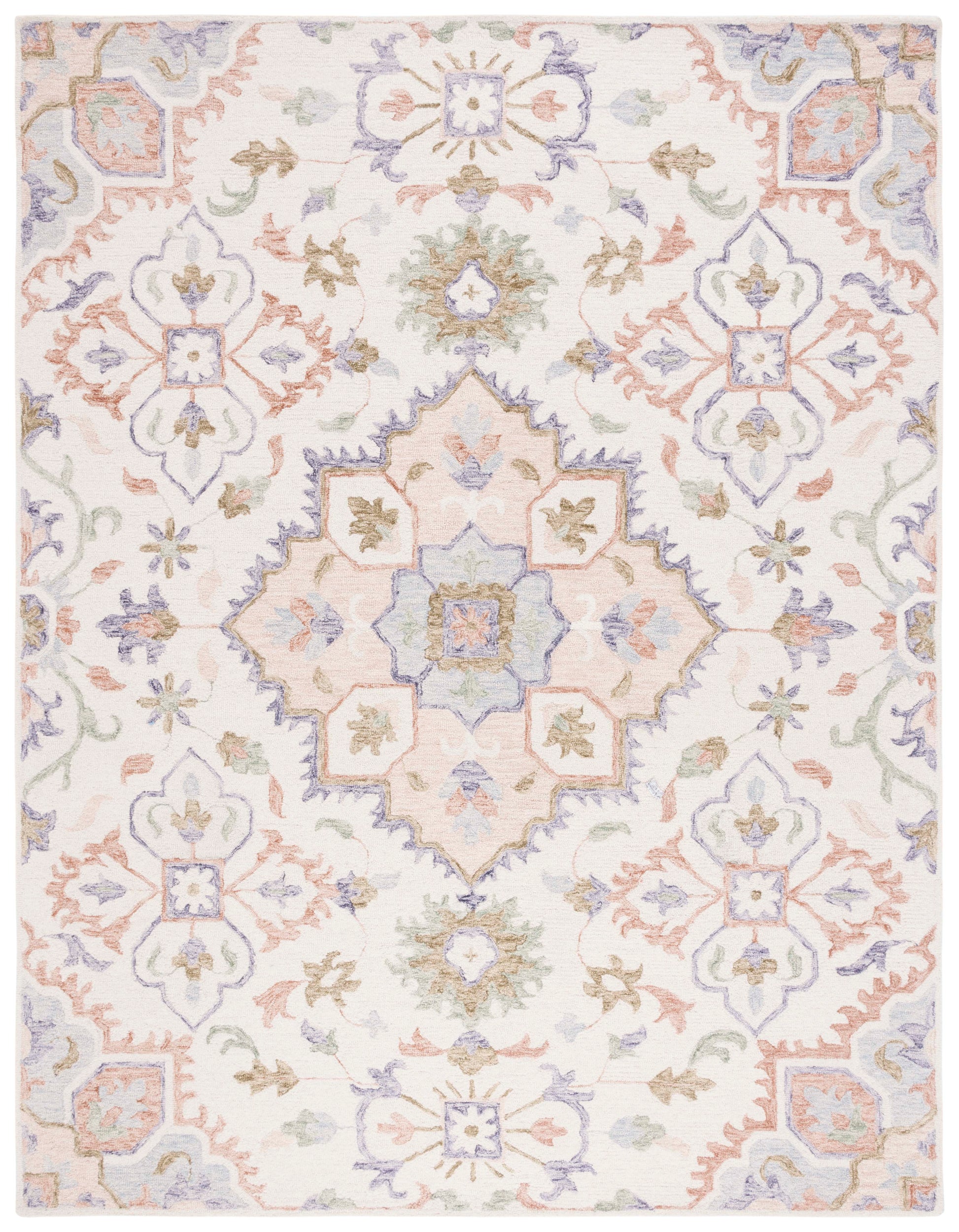 Safavieh Metro Met354Y Ivory/Green Area Rug