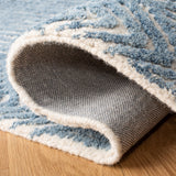 Safavieh Metro Met401M Blue/Ivory Rugs.