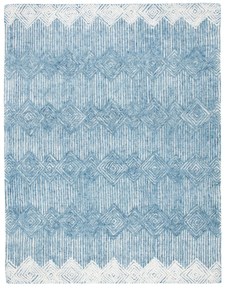 Safavieh Metro Met401M Blue/Ivory Area Rug