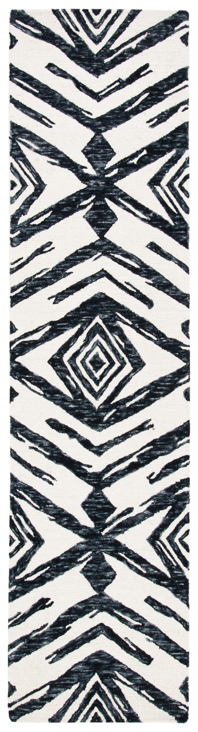 Safavieh Metro Met402Z Black/Ivory Rugs.