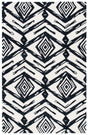 Safavieh Metro Met402Z Black/Ivory Rugs.