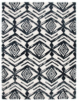 Safavieh Metro Met402Z Black/Ivory Rugs.