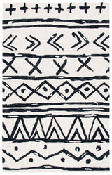Safavieh Metro Met403Z Black/Ivory Rugs.