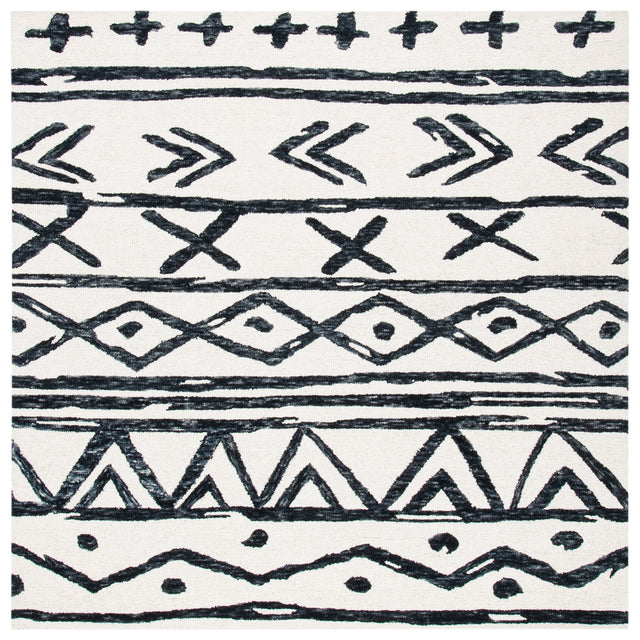 Safavieh Metro Met403Z Black/Ivory Rugs.