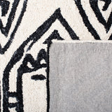 Safavieh Metro Met404Z Black/Ivory Rugs.