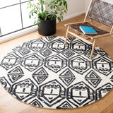 Safavieh Metro Met404Z Black/Ivory Rugs.