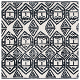 Safavieh Metro Met404Z Black/Ivory Rugs.