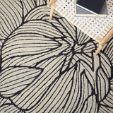 Safavieh Metro Met451Z Black/Ivory Rug.