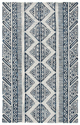 Safavieh Metro Met452M Blue/Ivory Rug.