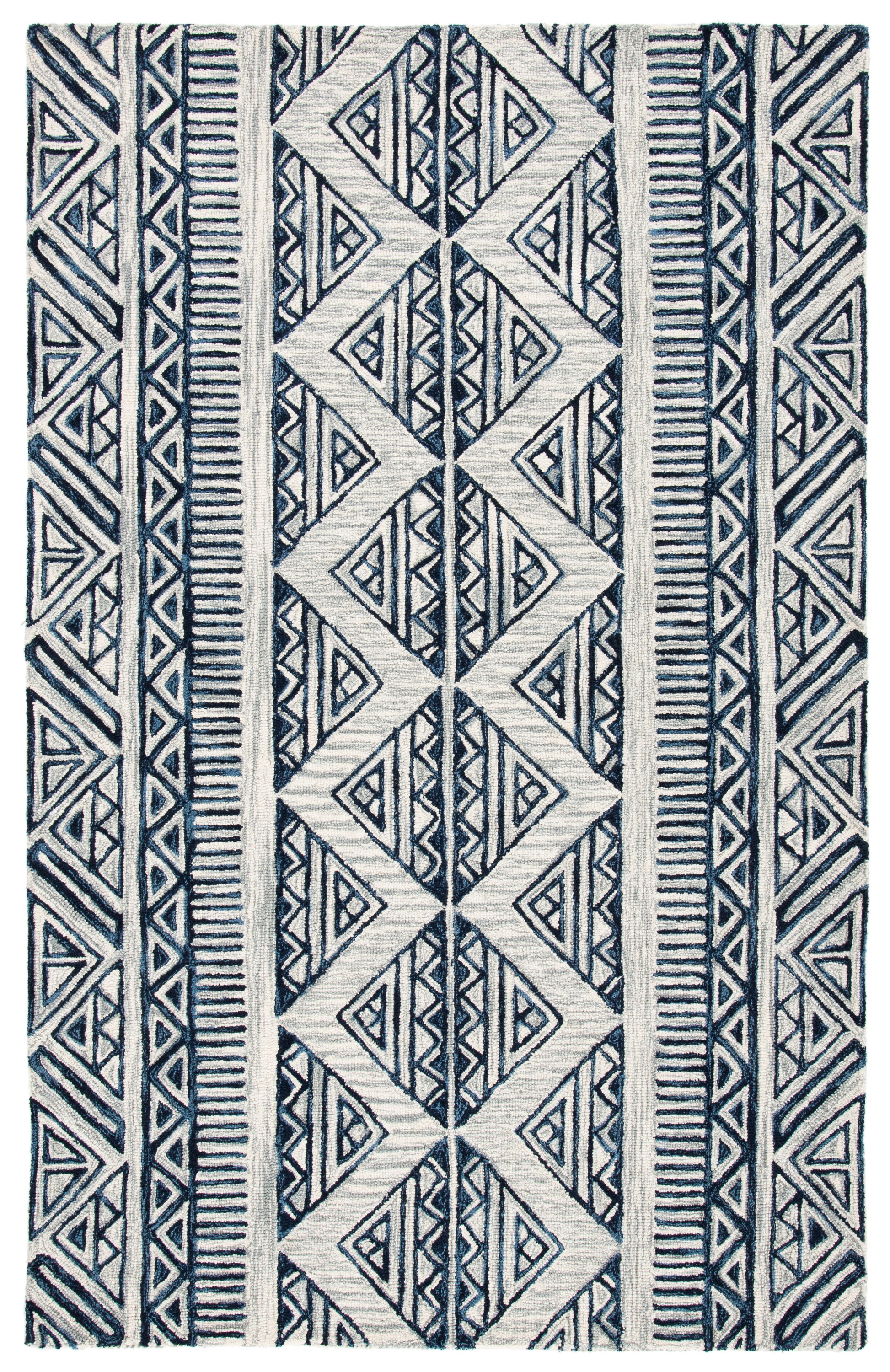 Safavieh Metro Met452M Blue/Ivory Area Rug