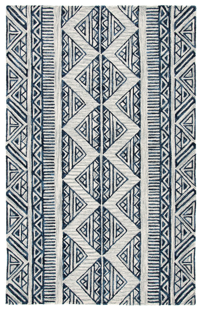 Safavieh Metro Met452M Blue/Ivory Area Rug