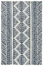 Safavieh Metro Met452M Blue/Ivory Rug.