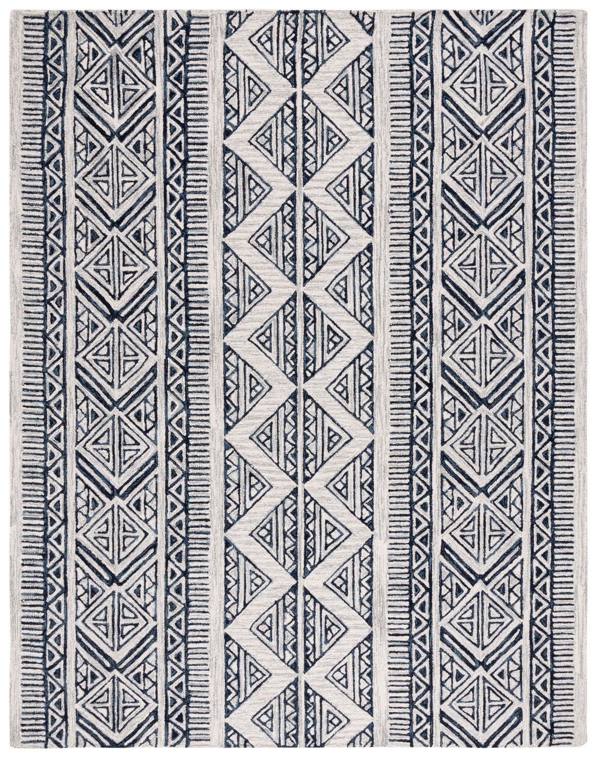 Safavieh Metro Met452M Blue/Ivory Rug.
