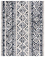 Safavieh Metro Met452M Blue/Ivory Rug.