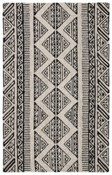 Safavieh Metro Met452Z Black/Beige Rug.
