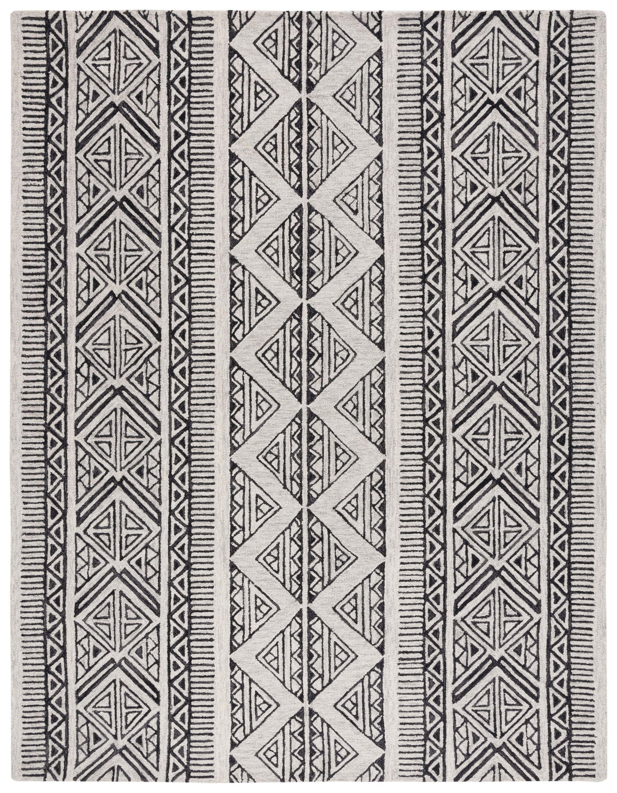Safavieh Metro Met452Z Black/Beige Rug.