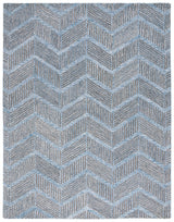 Safavieh Metro Met453M Blue/Black Rug.