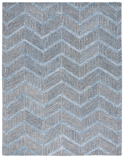 Safavieh Metro Met453M Blue/Black Area Rug