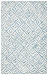 Safavieh Metro Met455L Light Blue/Ivory Rug.