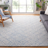Safavieh Metro Met455L Light Blue/Ivory Rug.