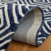 Safavieh Metro Met455N Navy/Ivory Area Rug