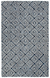 Safavieh Metro Met455N Navy/Ivory Rug.