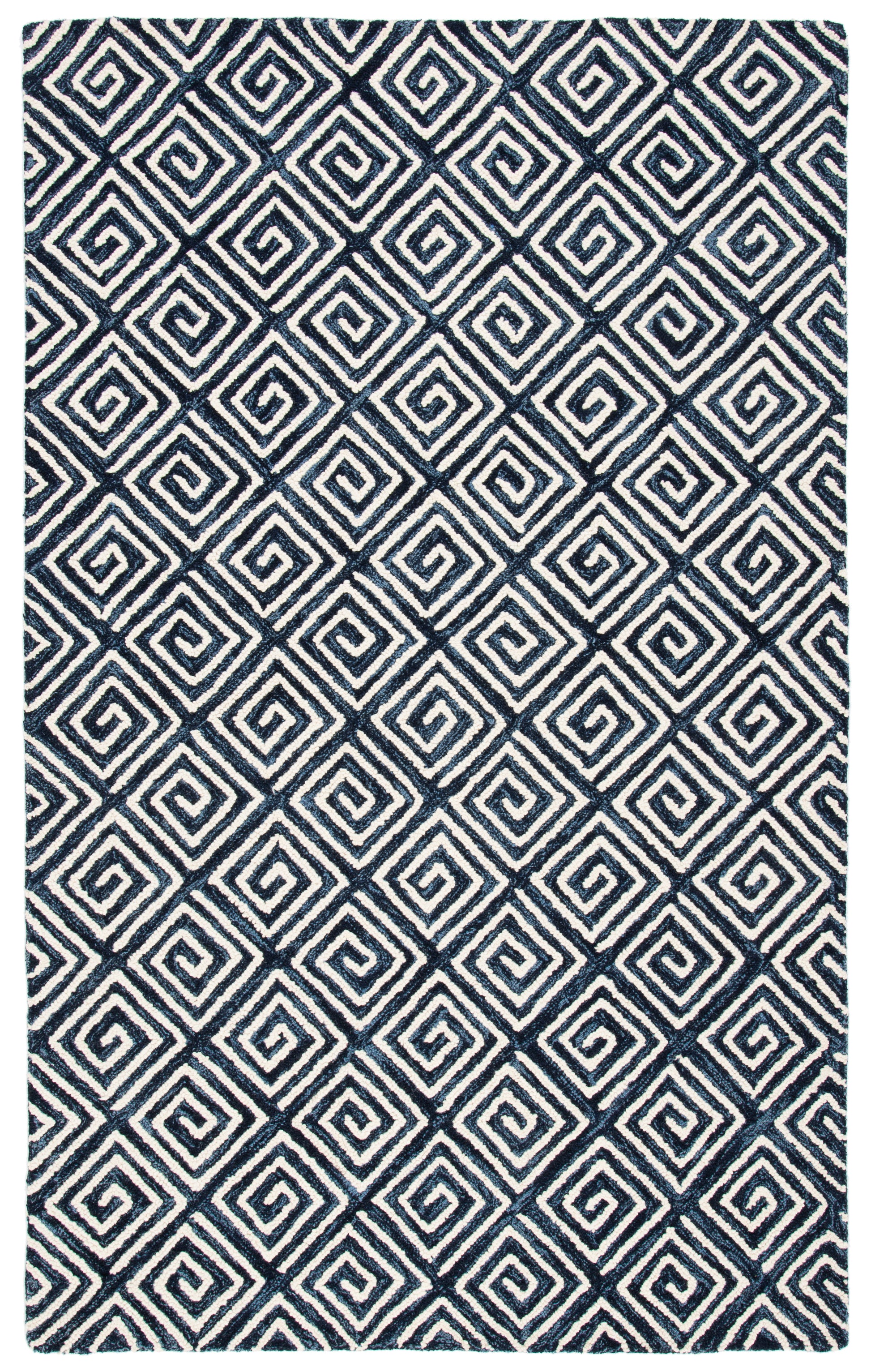 Safavieh Metro Met455N Navy/Ivory Area Rug