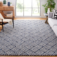 Safavieh Metro Met455N Navy/Ivory Area Rug