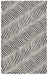 Safavieh Metro Met456Z Black/Beige Rug.