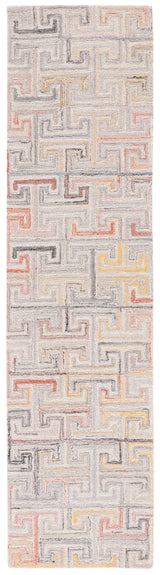 Safavieh Metro Met551F Grey/Rust Rug.