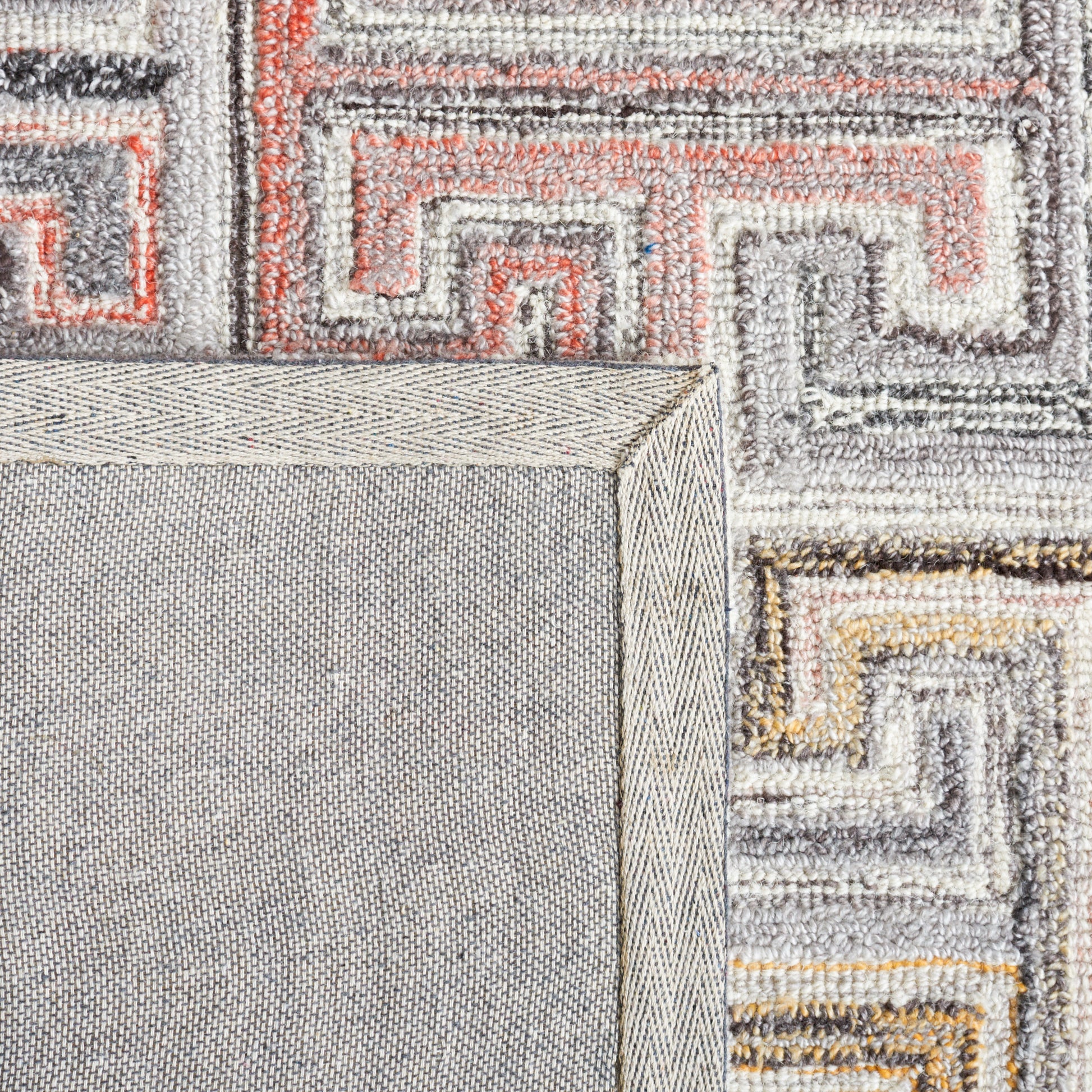 Safavieh Metro Met551F Grey/Rust Area Rug