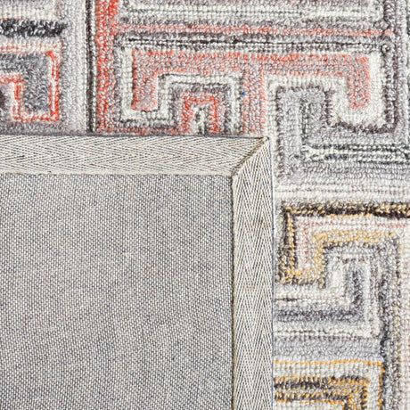 Safavieh Metro Met551F Grey/Rust Rug.