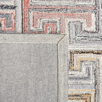 Safavieh Metro Met551F Grey/Rust Area Rug