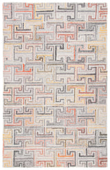 Safavieh Metro Met551F Grey/Rust Rug.