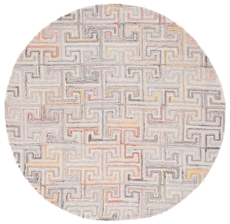 Safavieh Metro Met551F Grey/Rust Rug.