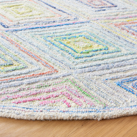 Safavieh Metro Met552M Blue/Green Rug.