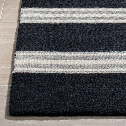 Safavieh Metro Met601Z Black/Ivory Area Rug