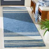 Safavieh Metro Met602M Blue/Ivory Rugs.