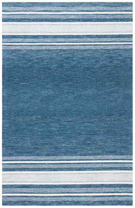 Safavieh Metro Met602M Blue/Ivory Area Rug