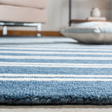 Safavieh Metro Met604M Blue/Ivory Rugs.