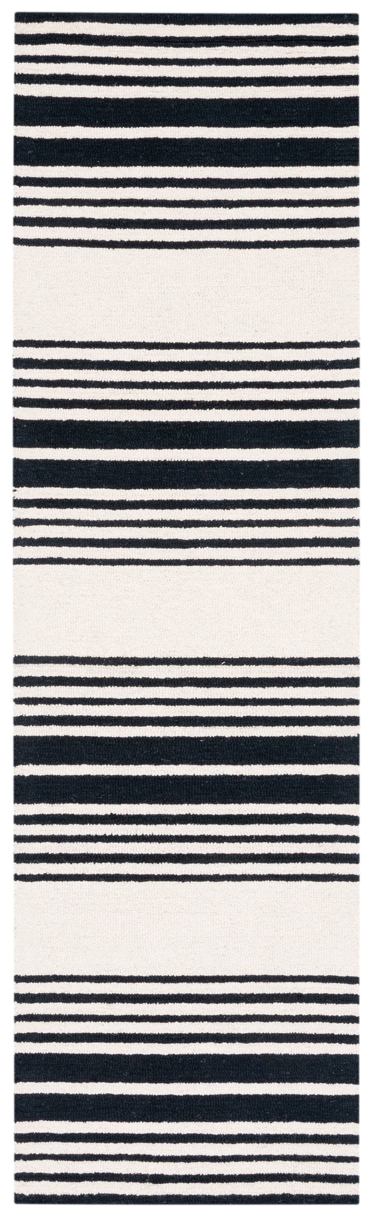Safavieh Metro Met609A Ivory/Black Rugs.