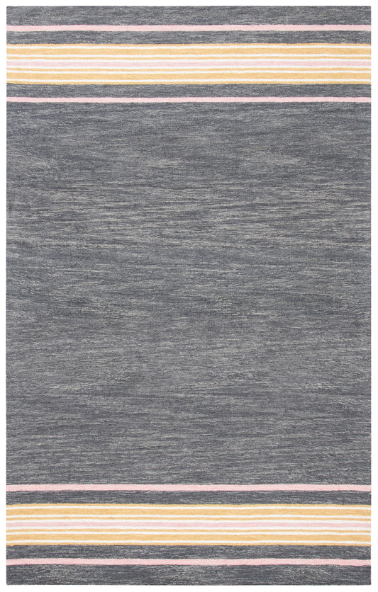 Safavieh Metro Met611H Charcoal/Pink Area Rug