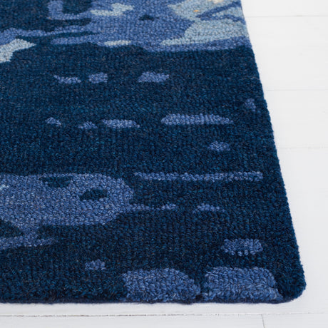 Safavieh Metro Met650M Blue/Ivory Rug.