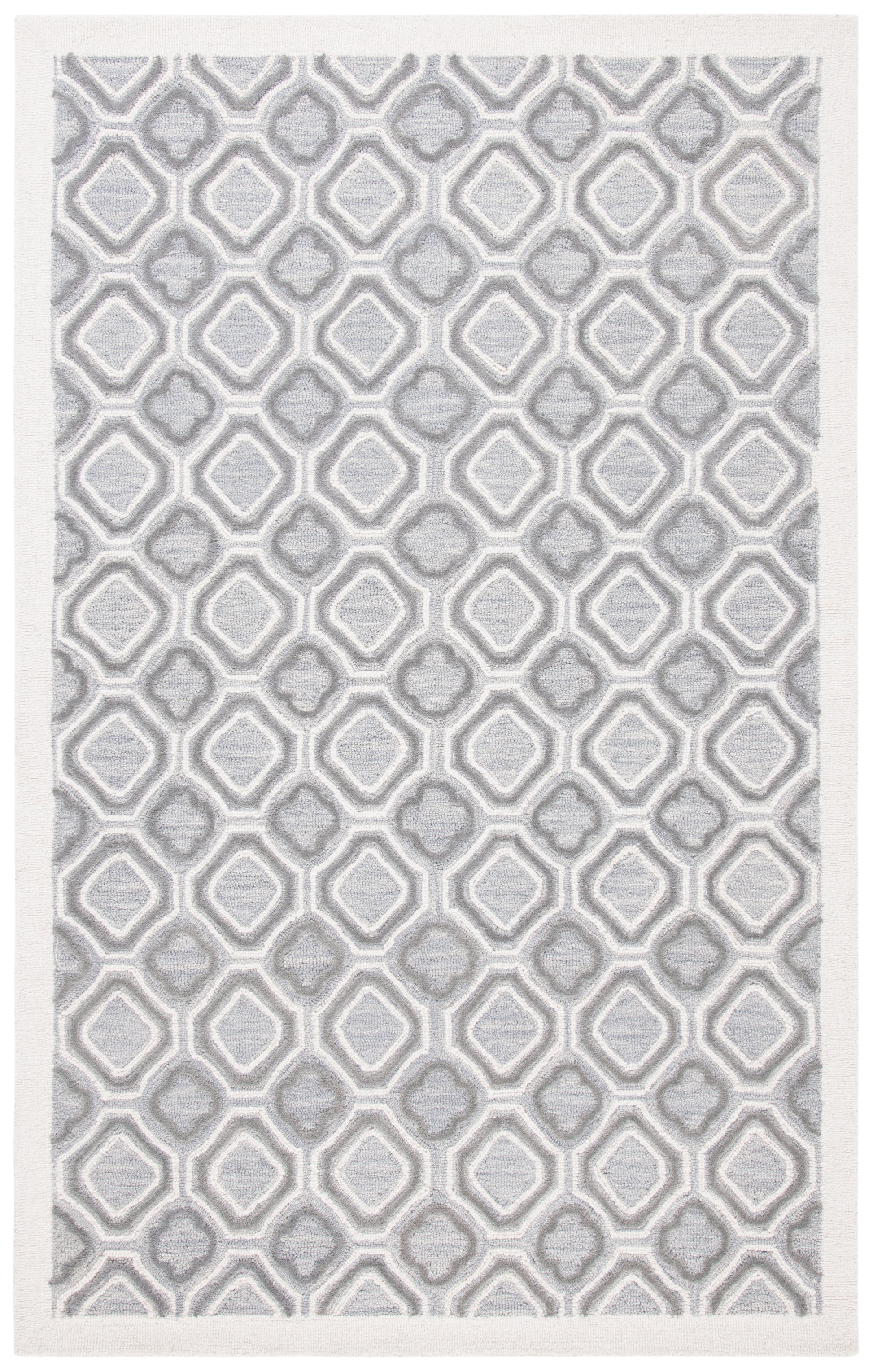 Safavieh Metro Met701A Ivory/Grey Area Rug