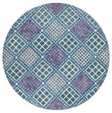 Safavieh Metro Met703M Blue/Yellow Rugs.