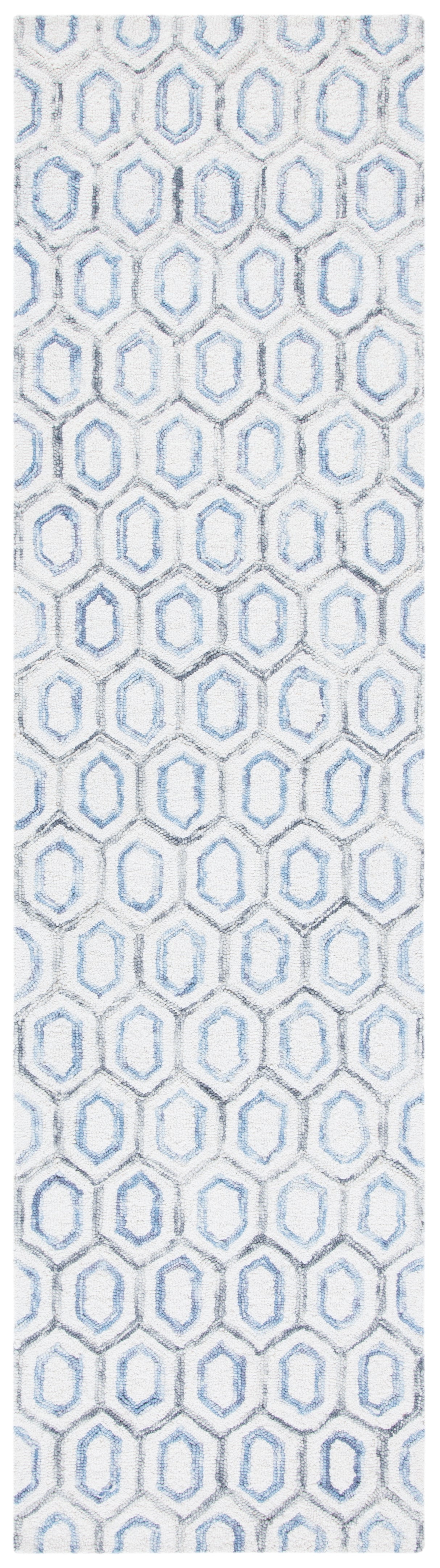 Safavieh Metro Met704A Ivory/Blue Rug.