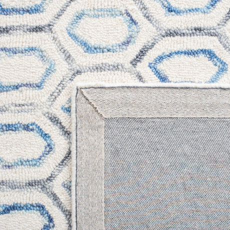 Safavieh Metro Met704A Ivory/Blue Rug.